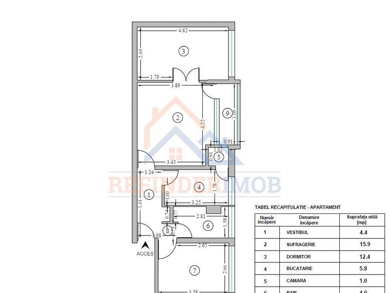 Berceni apartamnet 3 camere